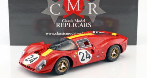 CMR CMR12007 1/12 フェラーリ 330 P4 #24 3rd 24h ルマン 1967 Blaton / Mairesse -  ミニチャンプス専門店 【Minichamps World】