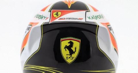 Amazon.co.jp: ベル ミニヘルメット 1/2 F1 キミ・ライコネン