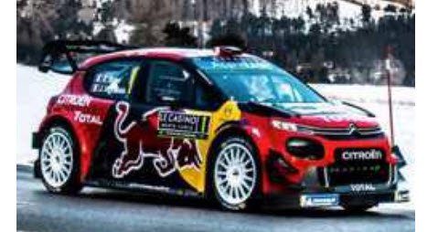 スパーク S5974 1/43 Citroen C3 WRC Citroen WRT No.1 Winner Rally Monte Carlo  2019 S.Ogier J.Ingrassia - ミニチャンプス専門店　【Minichamps World】