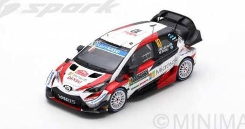 スパーク S5977 1/43 TOYOTA Yaris WRC TOYOTA Gazoo Racing WRT