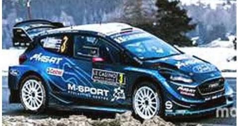 スパーク S5979 1/43 Ford Fiesta WRC M-Sport Ford WRT No.3