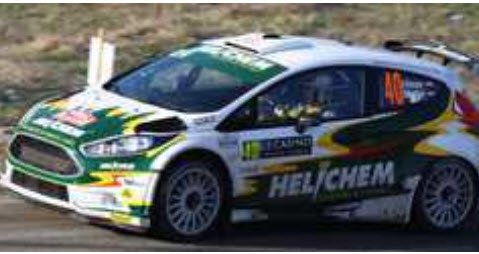 スパーク S5986 1/43 Ford Fiesta R5 Henk Vossen No.40 Rally Monte