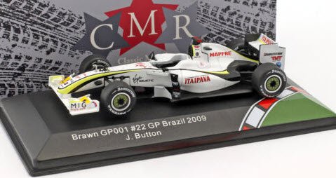 CMR CMR43F1002 1/43 Brawn BGP 001 #22 ブラジルGP ワールドチャンピオン F1 2009 ジェンソン バトン -  ミニチャンプス専門店　【Minichamps World】