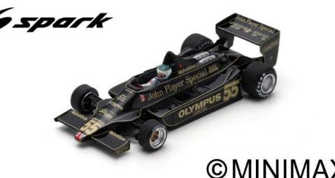 スパーク S7130 1/43 Lotus 79 No.55 Canadian GP 1978 Jean-Pierre Jarier -  ミニチャンプス専門店　【Minichamps World】