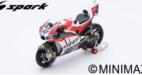 スパーク M12046 1/12 Ducati GP17 No.27 MotoGP Test Sepang 2017 Casey Stoner -  ミニチャンプス専門店 【Minichamps World】