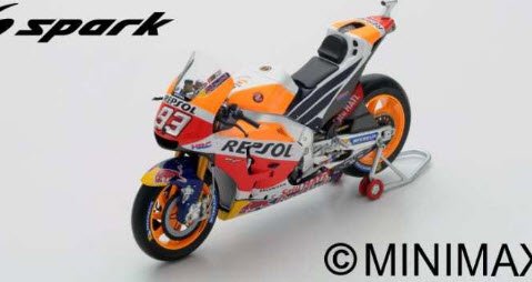 スパーク M12015 1/12 Honda RC213V No.93 Repsol Honda Team 2017