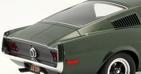 GTスピリット GTUS011 1/12 フォード マスタング GT スティーブ マックイーン Movie Bullitt 1968 ダークグリーン  - ミニチャンプス専門店　【Minichamps World】