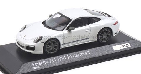Weiß 991 II Minichamps 1:43 Carrera T Porsche 911 CA04319003 