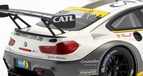 ミニチャンプス 155172698 1/18 BMW M6 GT3 `ROWE RACING` #98