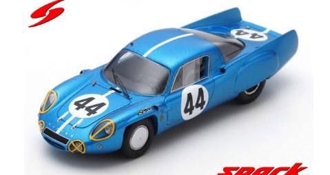 出産祝いなども豊富 スパーク S5491 1/43 Alpine A210 No.44 11th 24H Le Mans 1966 レーシングカー