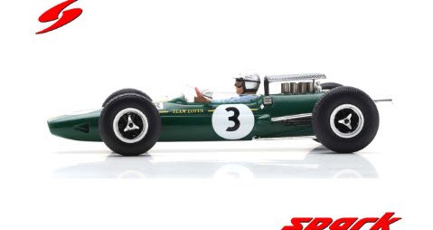 1/43 ロータスクライマックス 33 J.クラーク ドイツGP Winner 1965 