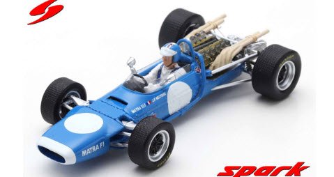 スパーク S7184 1/43 Matra MS11 Presentation 1968 Jean-Pierre Beltoise -  ミニチャンプス専門店 【Minichamps World】