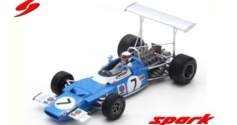 スパーク S7190 1/43 Matra MS80 No.7 Winner Spainish GP 1969 Jackie Stewart -  ミニチャンプス専門店　【Minichamps World】