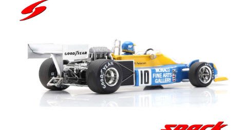 スパーク S5370 1/43 March 761 No.10 Monaco GP 1976 Ronnie Peterson