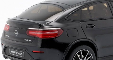 GTスピリット GTS229 1/18 メルセデス AMG GLC 43 クーペ (C253) 2017 obsidian ブラック -  ミニチャンプス専門店 【Minichamps World】