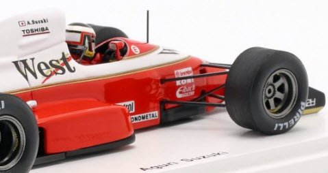 スパーク Spark TR016 1/43 Zakspeed 891 #35 日本GP F1 1989 鈴木亜久里 - ミニチャンプス専門店  【Minichamps World】