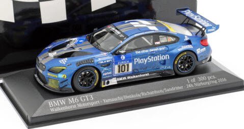 ミニチャンプス 437162601 1/43 BMW M6 GT3 #101 