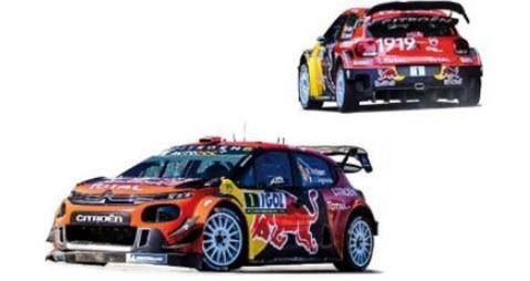 シトロエン C3 WRC 2017 #7 メキシコ優勝 ミーク/ネイグル