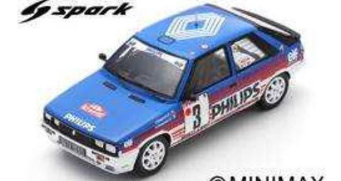 スパーク S5567 1/43 Renault 11 Turbo No.3 Rally Monte Carlo 1987 J.Ragnotti  G.Thimonier - ミニチャンプス専門店　【Minichamps World】