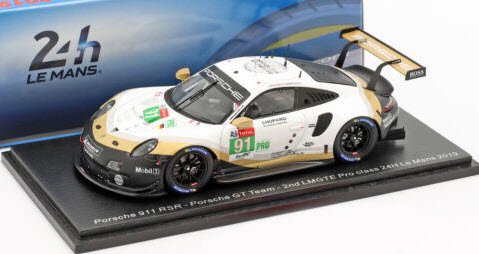 スパーク S7936 1/43 Porsche 911 RSR No.91 Porsche GT Team 2nd 