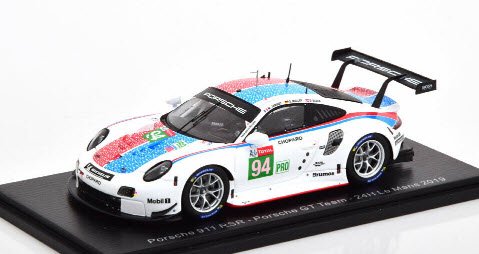 スパーク S7939 1/43 Porsche 911 RSR No.94 Porsche GT Team 24H Le Mans 2019  S.Muller M.Jaminet D.Olsen - ミニチャンプス専門店 【Minichamps World】