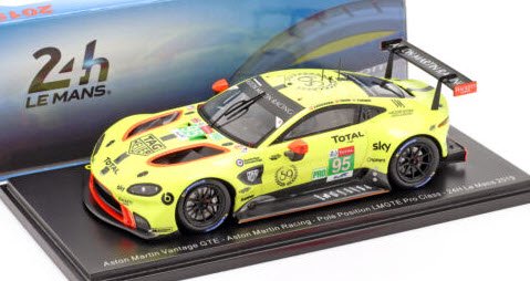 スパーク S7940 1/43 Aston Martin Vantage GTE No.95 Aston Martin Racing Pole  Position LMGTE 2019 - ミニチャンプス専門店　【Minichamps World】