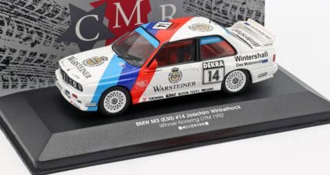 CMR BMW M3 Winner Norisring DTM 1992 Joachim Winkelhock 1:43 Cmr CMR43032 