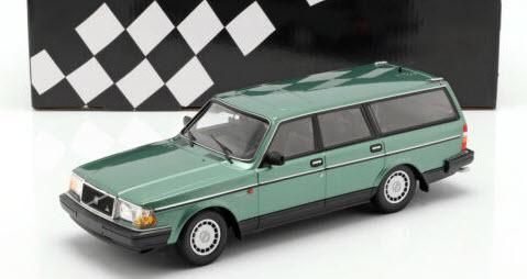 ミニチャンプス 155171410 1/18 ボルボ 240 GL ブレーク 1986 グリーン 