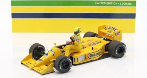 LOTUS HONDA 1/18 アイルトンセナ 、中嶋悟-