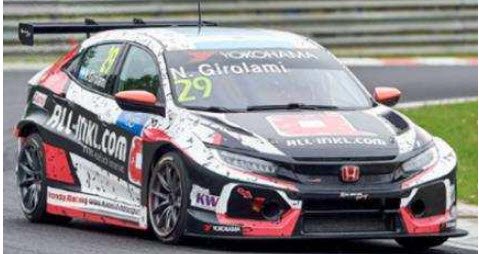 スパーク S8955 1/43 Honda Civic Type R TCR No.29 ALL-INKL.COM Munnich  Motorsport Winner Race 1 WTCR 2019 - ミニチャンプス専門店　【Minichamps World】