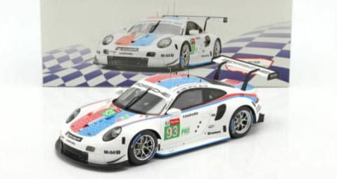 スパーク 18S436 1/18 Porsche 911 RSR No.93 Porsche GT Team 3rd