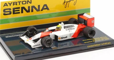 ミニチャンプス 547884412 1/43 マクラーレン ホンダ MP4/4 アイルトン・セナ イギリスGP 1988 ウィナー -  ミニチャンプス専門店　【Minichamps World】