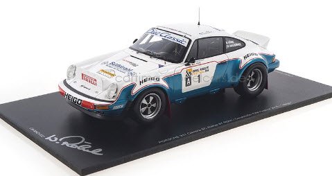 Spark スパーク 1/18 Porsche ポルシェ 911 SC 3.0 #5 イーストアフリカンサファリラリー 1978 ※ジャンク品  18S026 - ミニカー