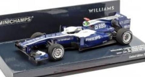 ミニチャンプス 417103009 1/43 ウィリアムズ コスワース FW32