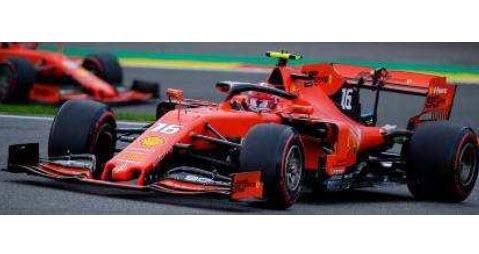 ルックスマート 1/43 フェラーリSF90 ベルギーGP優勝C.ルクレール