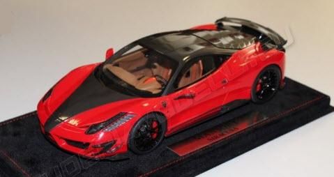 フェラーリ458 マンソリー 1/18スケール 模型