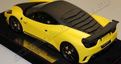 フェラーリ458 マンソリー 1/18スケール 模型