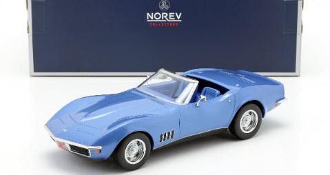 ノレブ NOREV 189035 1/18 シボレー コルベット コンバーチブル 1969 