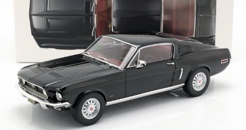 ノレブ NOREV 122700 1/12 フォード マスタング Fastback 1968 ブラック - ミニチャンプス専門店　 【Minichamps World】