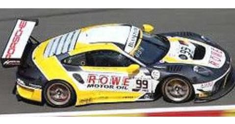 スパーク SB256 1/43 Porsche 911 GT3 R No.99 ROWE Racing 7th 24H 