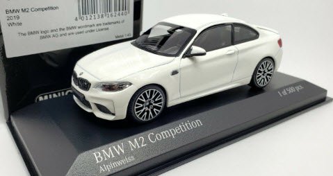 ミニチャンプス 410026200 1/43 BMW M2 コンペティション 2019
