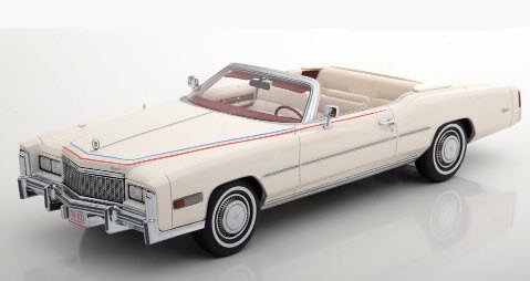 BoS Models BOS316 1/18 キャデラック Eldorado Convertible Bicentennial 1976 ホワイト -  ミニチャンプス専門店 【Minichamps World】