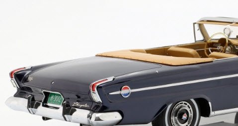 BoS Models BOS312 1/18 クライスラー 300 H Cabrio 1962 ダークブルーメタリック - ミニチャンプス専門店  【Minichamps World】