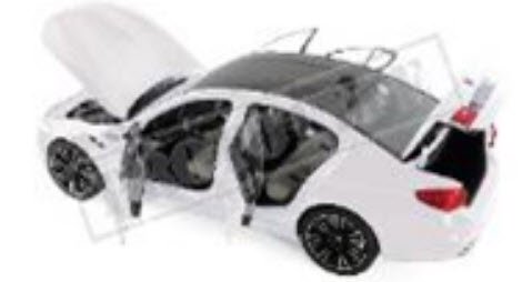 ノレブ 183241 1/18 BMW M5 2018 ホワイト - ミニチャンプス専門店 【Minichamps World】