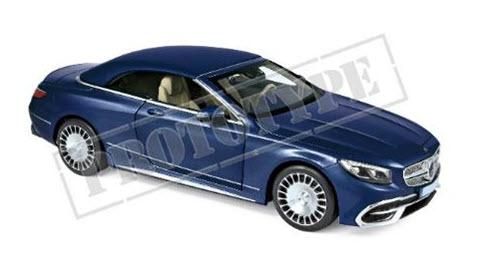 ノレブ 1/18 S650 メルセデス マイバッハ カブリオレ Issue 1:18 NOREV Mercedes-Benz Maybach S650 Cabriolet Blue