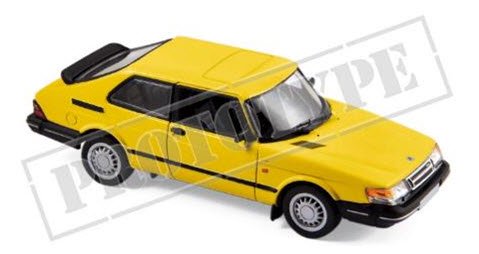 ノレブ 810034 1/43 サーブ 900 ターボ 1992 イエロー - ミニチャンプス専門店 【Minichamps World】