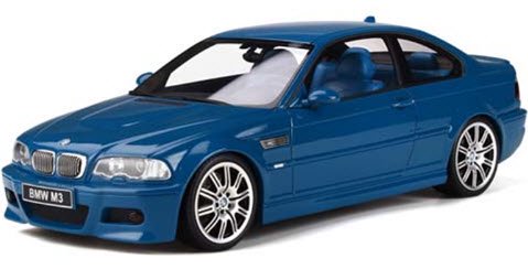 OTTO オットー OTM790 1/18 BMW M3 (E46) (ブルー) - ミニチャンプス 