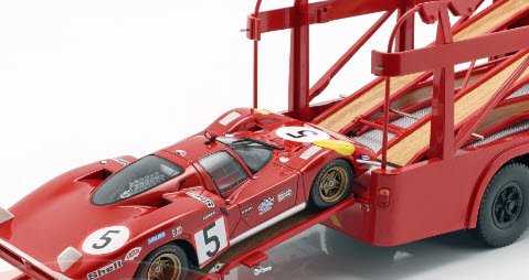 ノレブ NOREV 187703 1/18 フィアット バルトレッティ 306/2 レーシング トランスポーター Movie LeMans 特注品 -  ミニチャンプス専門店　【Minichamps World】