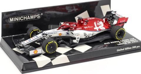 ミニチャンプス 447190307 1/43 アルファ ロメオ レーシング F1 C38