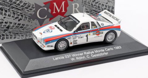 CMR WRC009 1/43 ランチア 037 #1 ウィナー ラリー モンテカルロ 1983 Rohrl / Geistdorfer -  ミニチャンプス専門店　【Minichamps World】